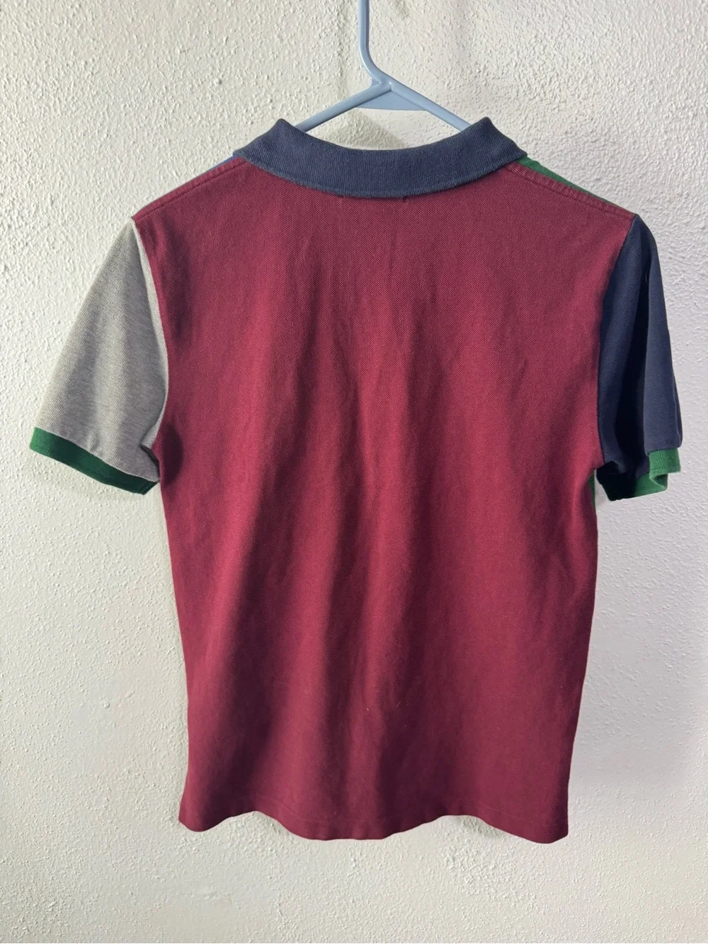 Ralph Lauren Colorblock Polo Shirt in Green, Blue, Yellow, Navy
